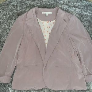 Lauren Conrad , pale pink suit jacket.